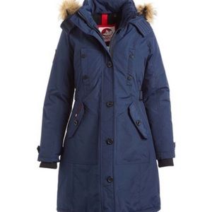 NWT Canada Weather Gear - Warn Winter Parka (Navy)